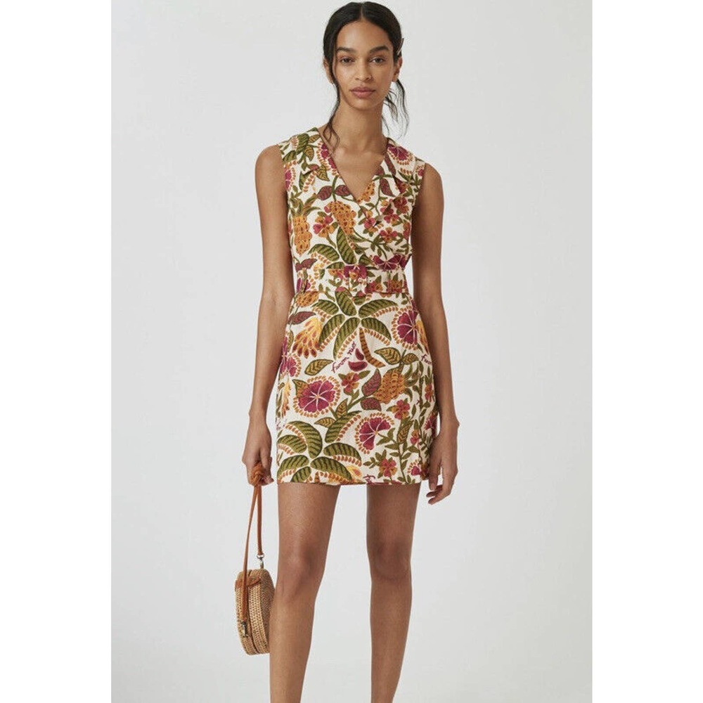 Anthropologie Farm Rio Blazer Mini Dress